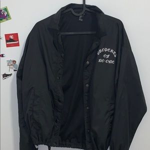 “Property of no one” windbreaker